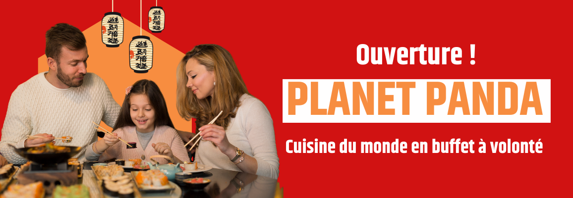 Ouverture du buffet à volonté Planet Panda le vendredi 27 février
