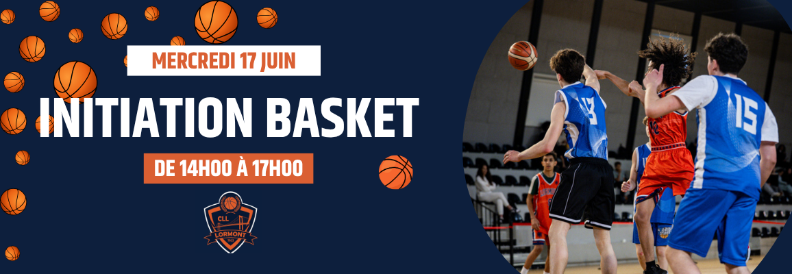 Initiation Basket avec Le CLL lormont Basket aux 4 Pavillons